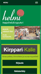Mobile Screenshot of kirpputorihelmi.fi